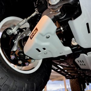 Toyota Land Cruiser Skid Plate - Lower Control - Rival 4x4 - `24-`26